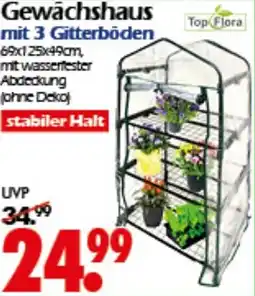 Wreesmann Gewächshaus mit 3 Gitterböden Angebot
