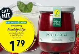CITTI Markt Zum Dorfkrug Fruchtgrütze Angebot