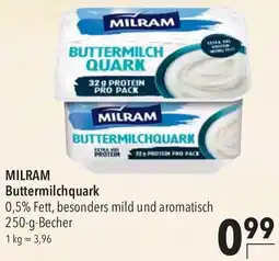 CITTI Markt MILRAM Buttermilchquark Angebot