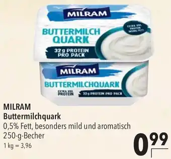 CITTI Markt MILRAM Buttermilchquark Angebot