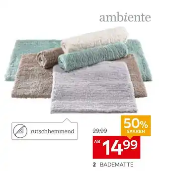 XXXLutz Ambiente badematte „smart“ Angebot