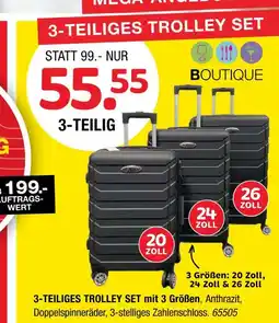 Hofmeister 3-teiliges trolley set Angebot