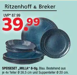 Hofmeister Ritzenhoff & breker speiseset „milla“ 8-tlg Angebot