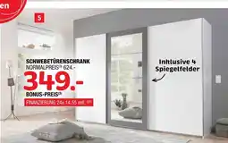 Hofmeister Schwebetürenschrank milano, 3-trg Angebot