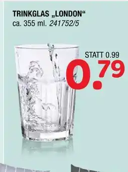 Hofmeister Trinkglas london Angebot