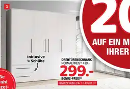 Hofmeister Drehtürenschrank moldau 4-trg Angebot