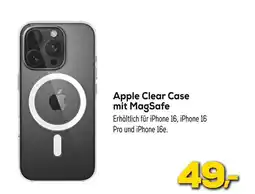 Euronics Apple clear case mit magsafe Angebot