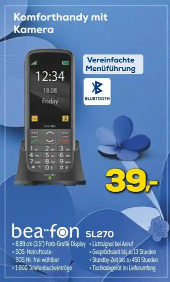 Euronics Bea-fon sl270 Angebot