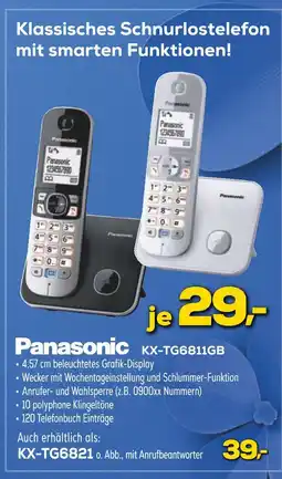 Euronics Panasonic kx-tg6811gb Angebot