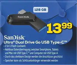 Euronics Sandisk ultra dual drive go usb type-c Angebot