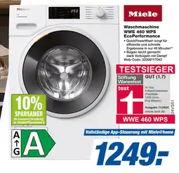 Expert Miele waschmaschine wwe 460 wps ecoperformance Angebot