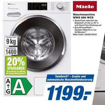 Expert Miele waschmaschine wwg 880 wcs Angebot