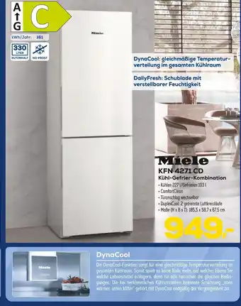 Euronics Miele kfn 4271 cd kühl-gefrier-kombination Angebot