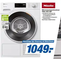Expert Miele wärmepumpentrockner twc 640 wp Angebot