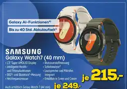 Euronics Samsung galaxy watch7 (40 mm) Angebot
