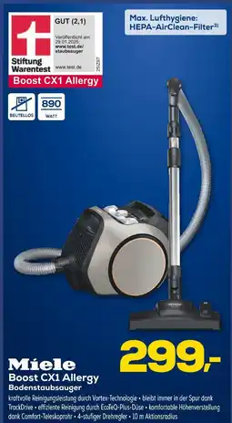 Euronics Miele boost cx1 allergy bodenstaubsauger Angebot
