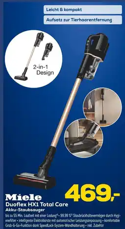 Euronics Miele duoflex hx1 total care akku-staubsauger Angebot