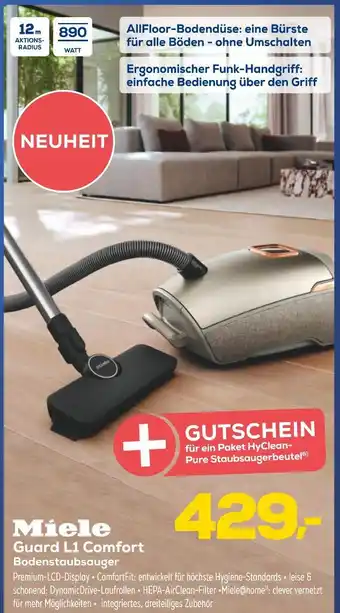 Euronics Miele guard l1 comfort bodenstaubsauger Angebot