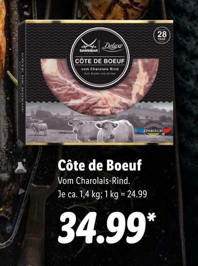 Côte de boeuf Angebot bei Lidl
