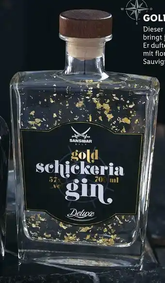 Lidl Deluxe gold schickeria gin Angebot