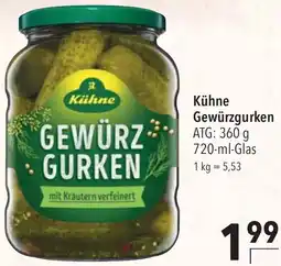 CITTI Markt Kühne Gewürzgurken Angebot