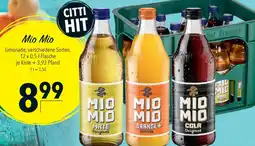 CITTI Markt Mio Mio Limonade Angebot