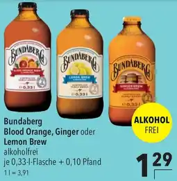 CITTI Markt Bundaberg Blood Orange, Ginger oder Lemon Brew Angebot