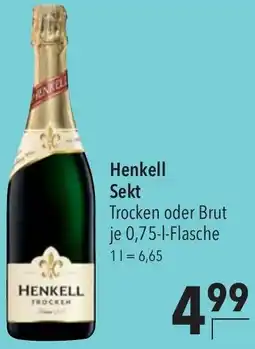 CITTI Markt Henkell Sekt Angebot
