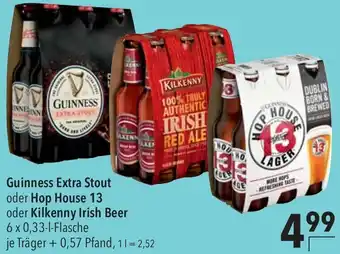 CITTI Markt Guinness Extra Stout oder Hop House 13 oder Kilkenny Irish Beer Angebot