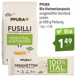 CITTI Markt PPURA Bio Hartweizenpasta Angebot