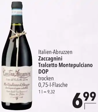 CITTI Markt Zaccagnini Tralcetto Montepulciano DOP Angebot