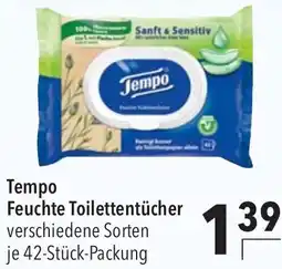 CITTI Markt Tempo Feuchte Toilettentücher Angebot
