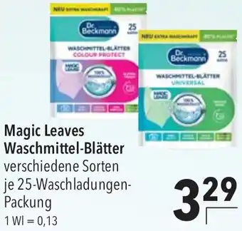 CITTI Markt Magic Leaves Waschmittel-Blätter Angebot