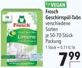 CITTI Markt Frosch Geschirrspül-Tabs Angebot