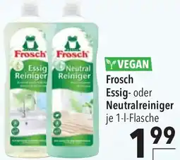 CITTI Markt Frosch Essig- oder Neutralreiniger Angebot