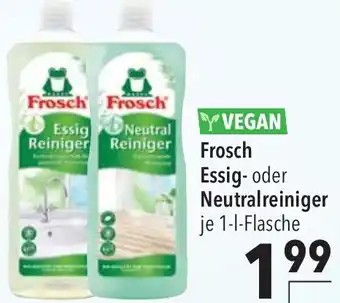 CITTI Markt Frosch Essig- oder Neutralreiniger Angebot