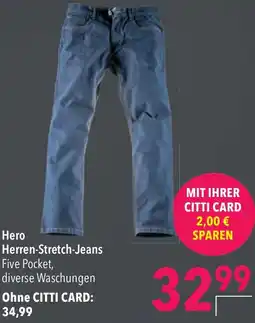 CITTI Markt Hero Herren-Stretch Jeans Angebot
