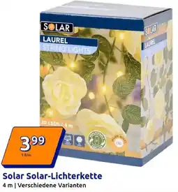 Action Solar-Lichterkette Angebot