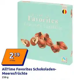 Action AllTime Favorites Schokoladen Meeresfrüchte Angebot