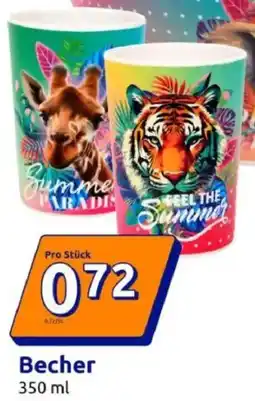 Action Becher Angebot