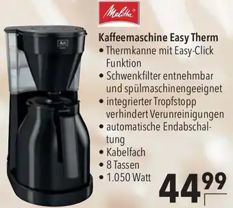 CITTI Markt Melitta Kaffeemaschine Easy Therm Angebot