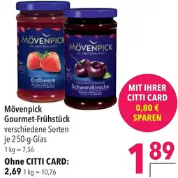 CITTI Markt Mövenpick Gourmet-Frühstück Angebot