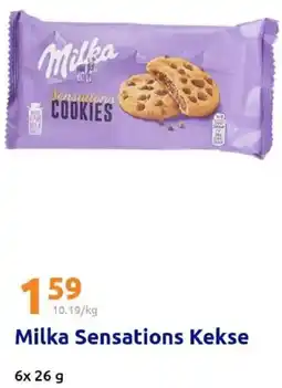 Action Milka Sensations Kekse Angebot