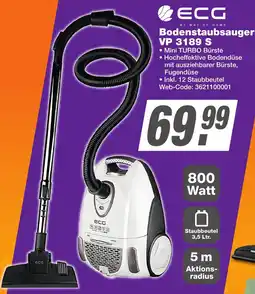 K+B Expert ECG Bodenstaubsauger VP 3189 S Angebot
