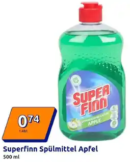 Action Superfinn Spülmittel Apfel Angebot