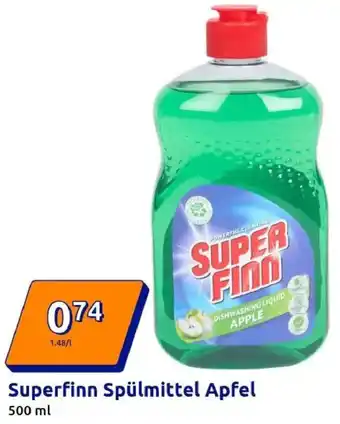 Action Superfinn Spülmittel Apfel Angebot