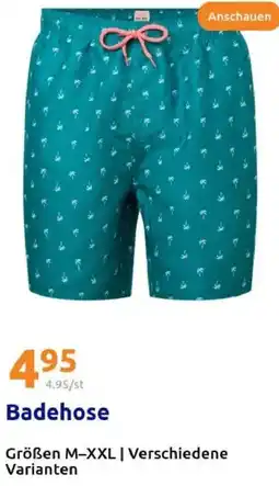 Action Badehose Angebot