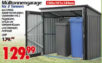 Wreesmann Mülltonnengarage Angebot
