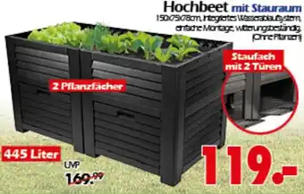 Wreesmann Hochbeet mit Stauraum Angebot
