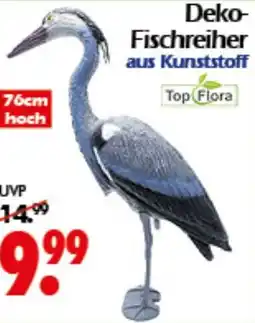 Wreesmann Deko Fischreiher aus Kunststoff Angebot